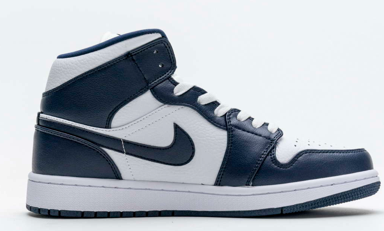 Replica Shoes Stores Where You Can Buy Air Jordan 1 Mid White Metallic Gold Obsidian